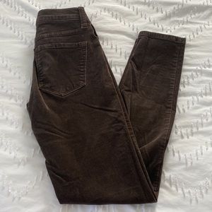 Banana Republic Corduroy skinny pants